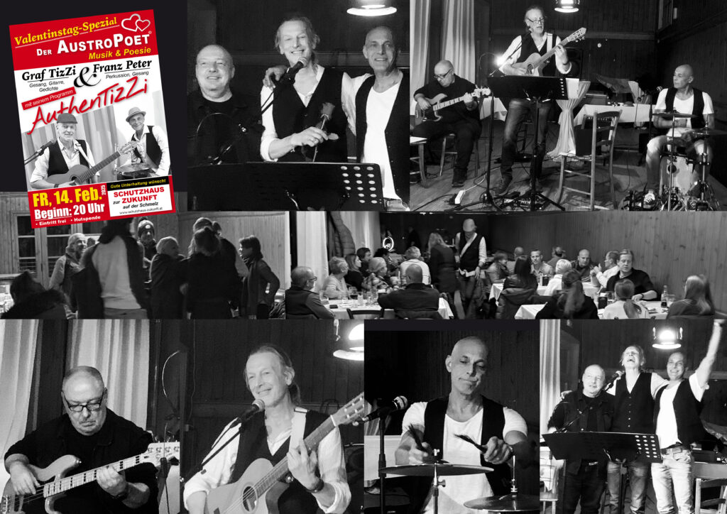 Konzert AustroPoet - Schutzhaus zur Zukunft auf der Schmelz